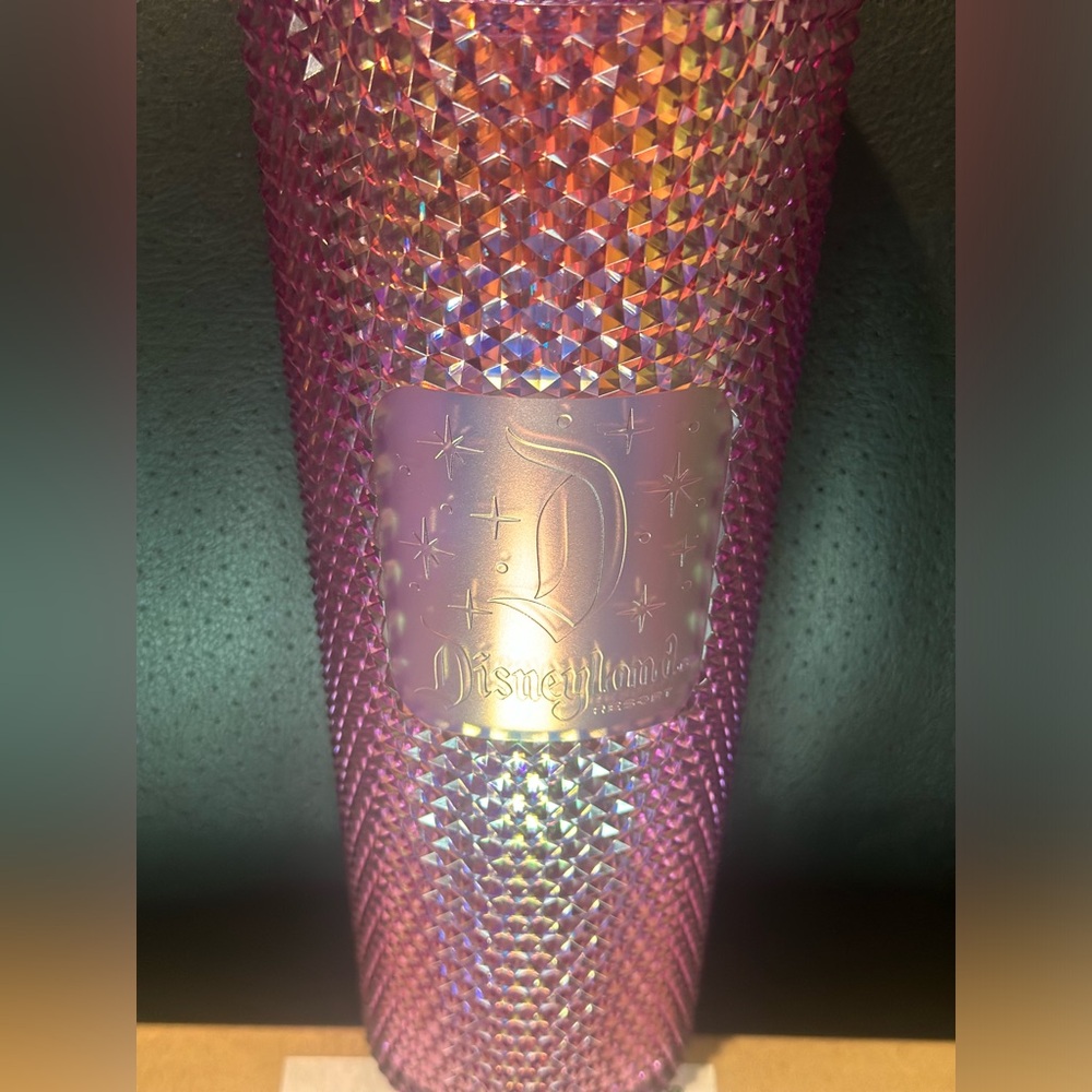 Disneyland 50th Anniversary Pink Starbucks Tumbler